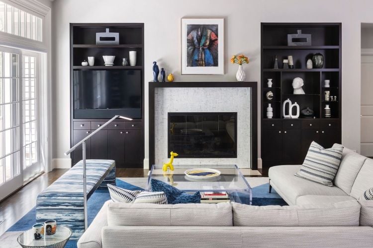 Black White Living Room Decor Ideas