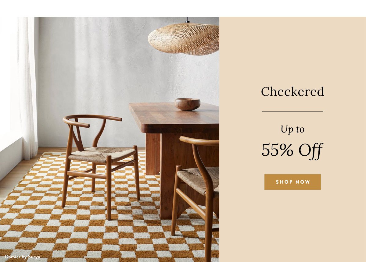 Checkered - Save up to 55%