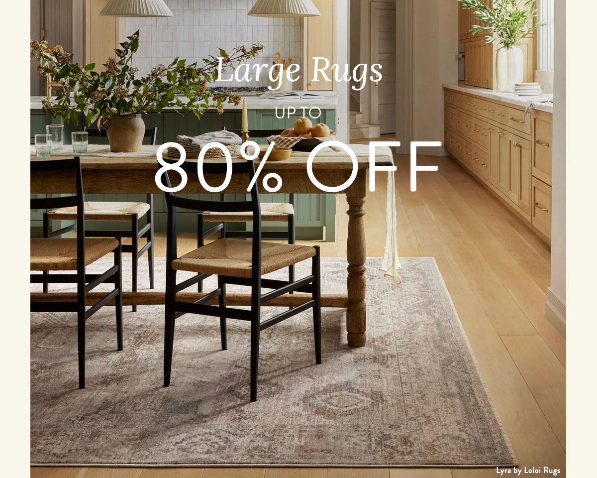 Large Rugs - Save up to 80%