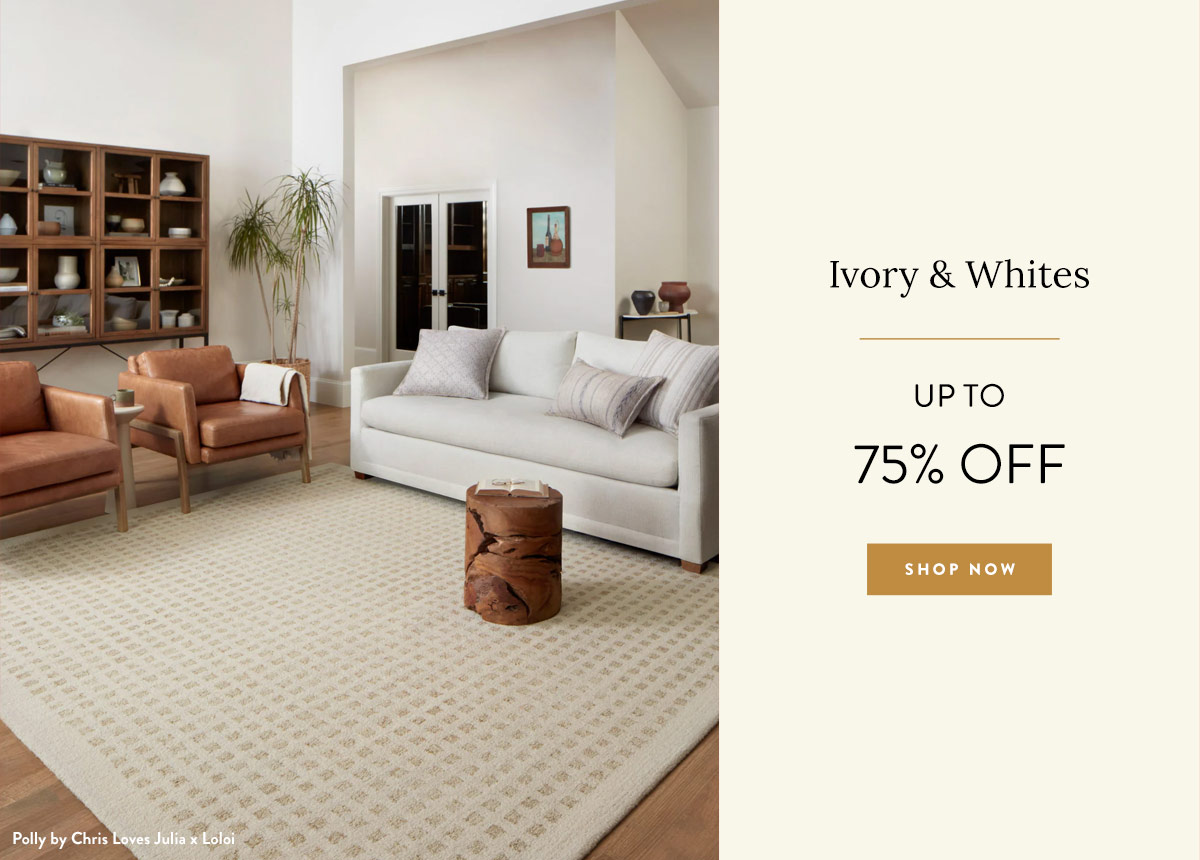 Ivory & Whites - Save up to 75%