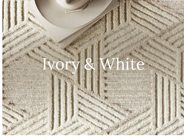 Ivory & White Rugs