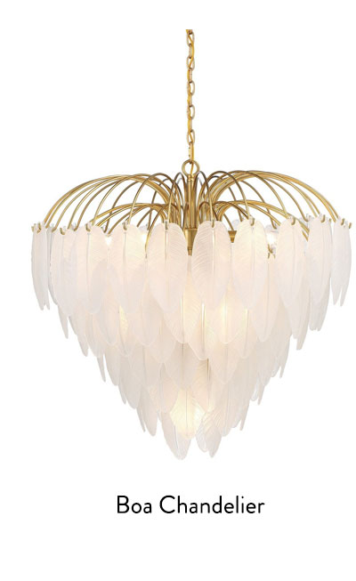 Boa Chandelier