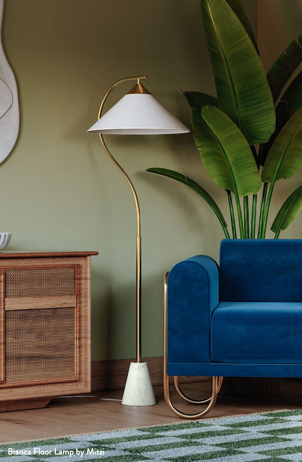 Bianca Floor Lamp by Mitzi