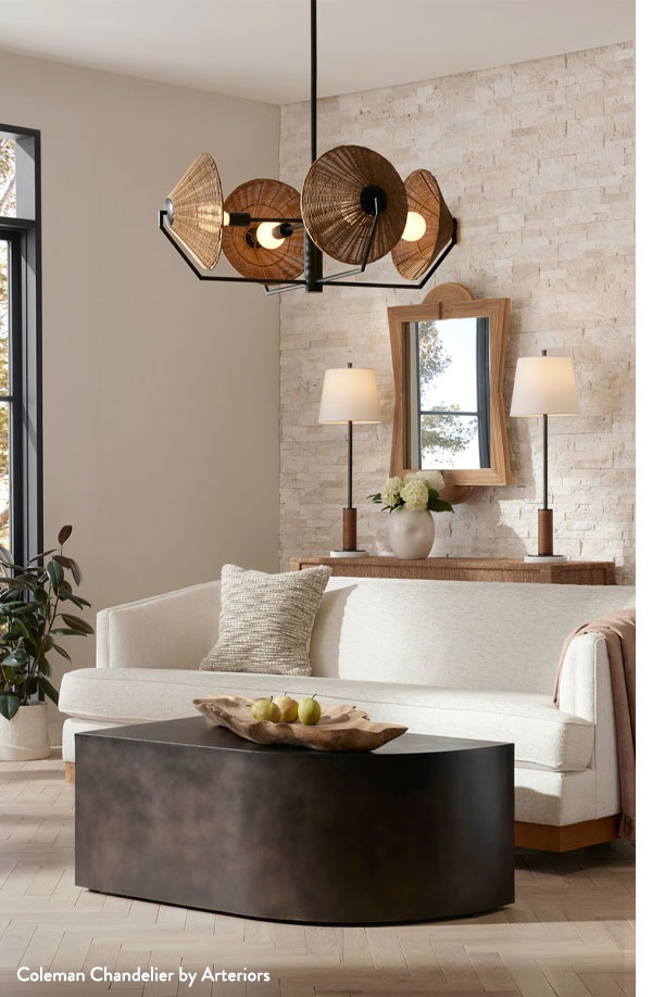 Coleman Chandelier by Arteriors