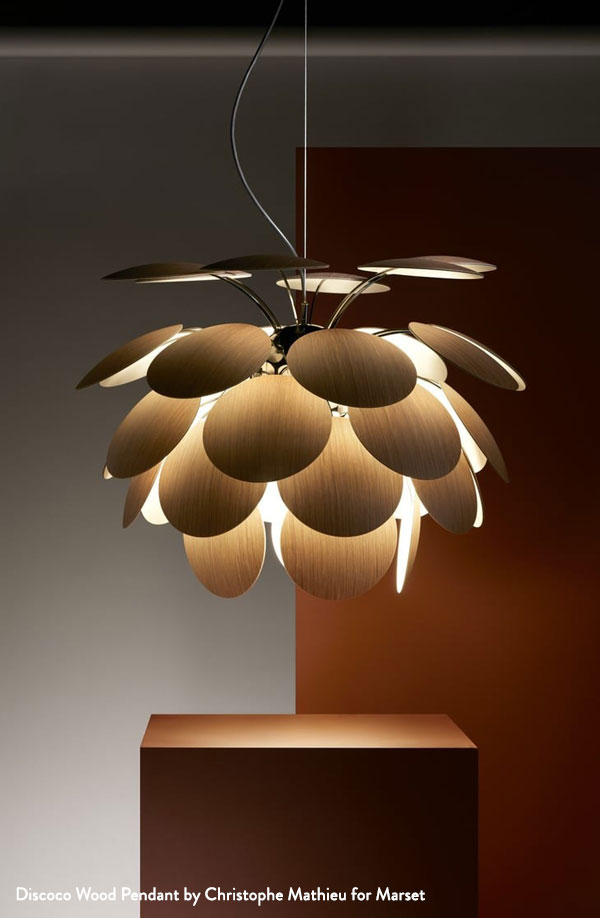 Discoco Wood Pendant