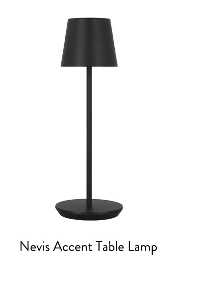 Nevis Accent Rechargeable Table Lamp