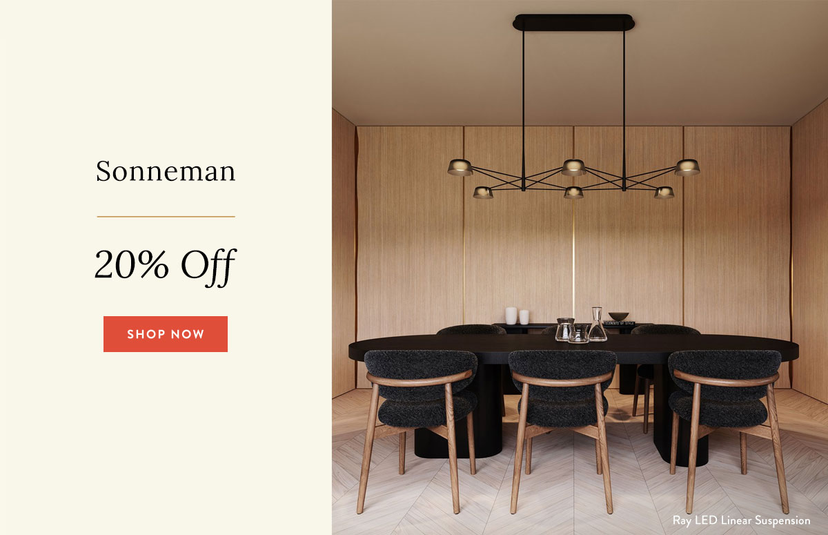 Sonneman- 20% Off