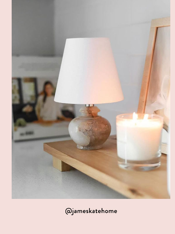 Piccolo Mini Table Lamp - @jameskatehome 