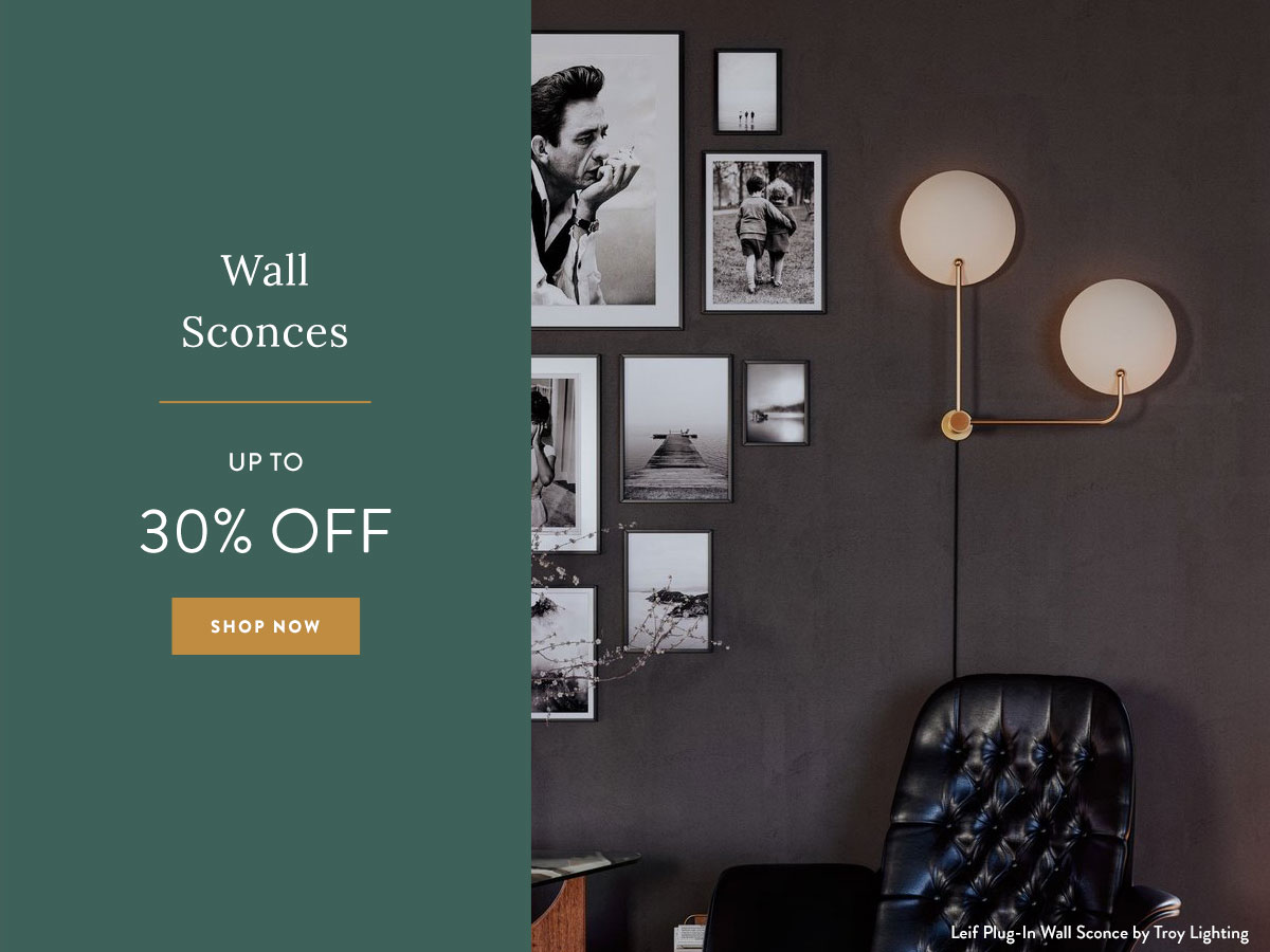 Wall Sconces - Up to 30% Off