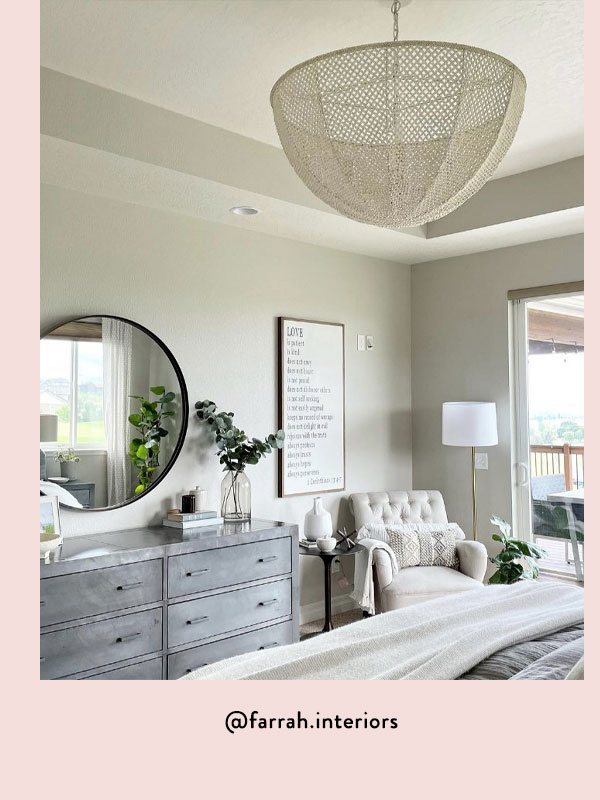 Quinn Chandelier - @farrah.interiors