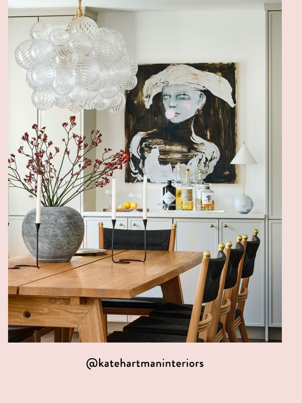 Talia Chandelier - @katehartmaninteriors