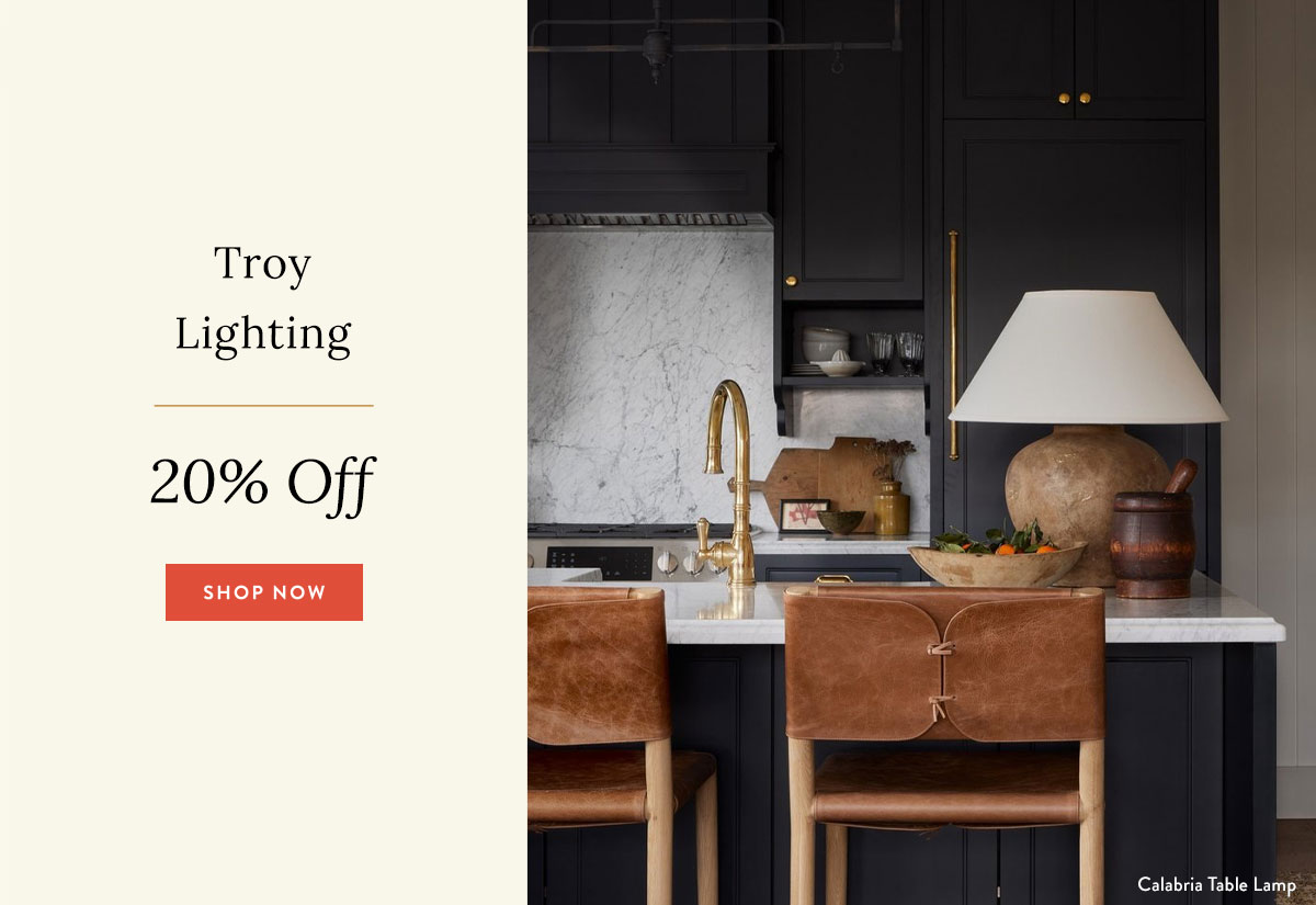 Troy Lighting - 20% off 