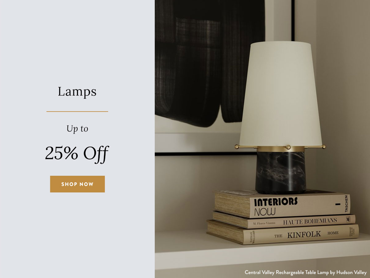 Lamps - Up to 25% Off