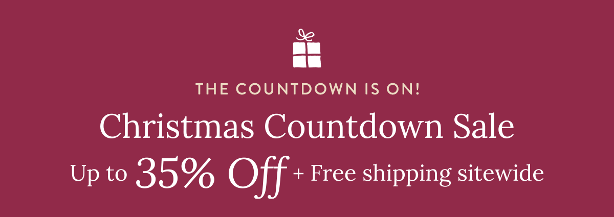 Christmas Countdown Sale - The countdown is on!