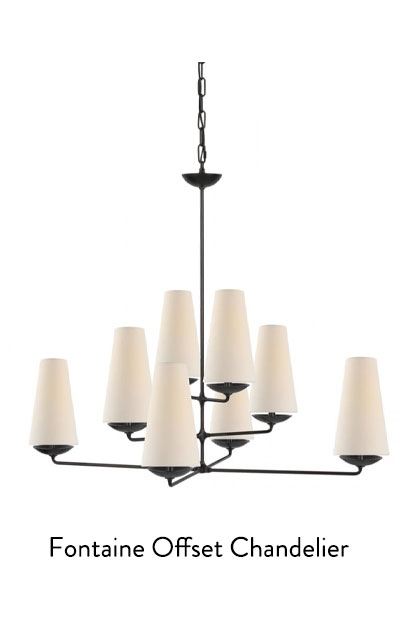 Fontaine Large Offset Chandelier