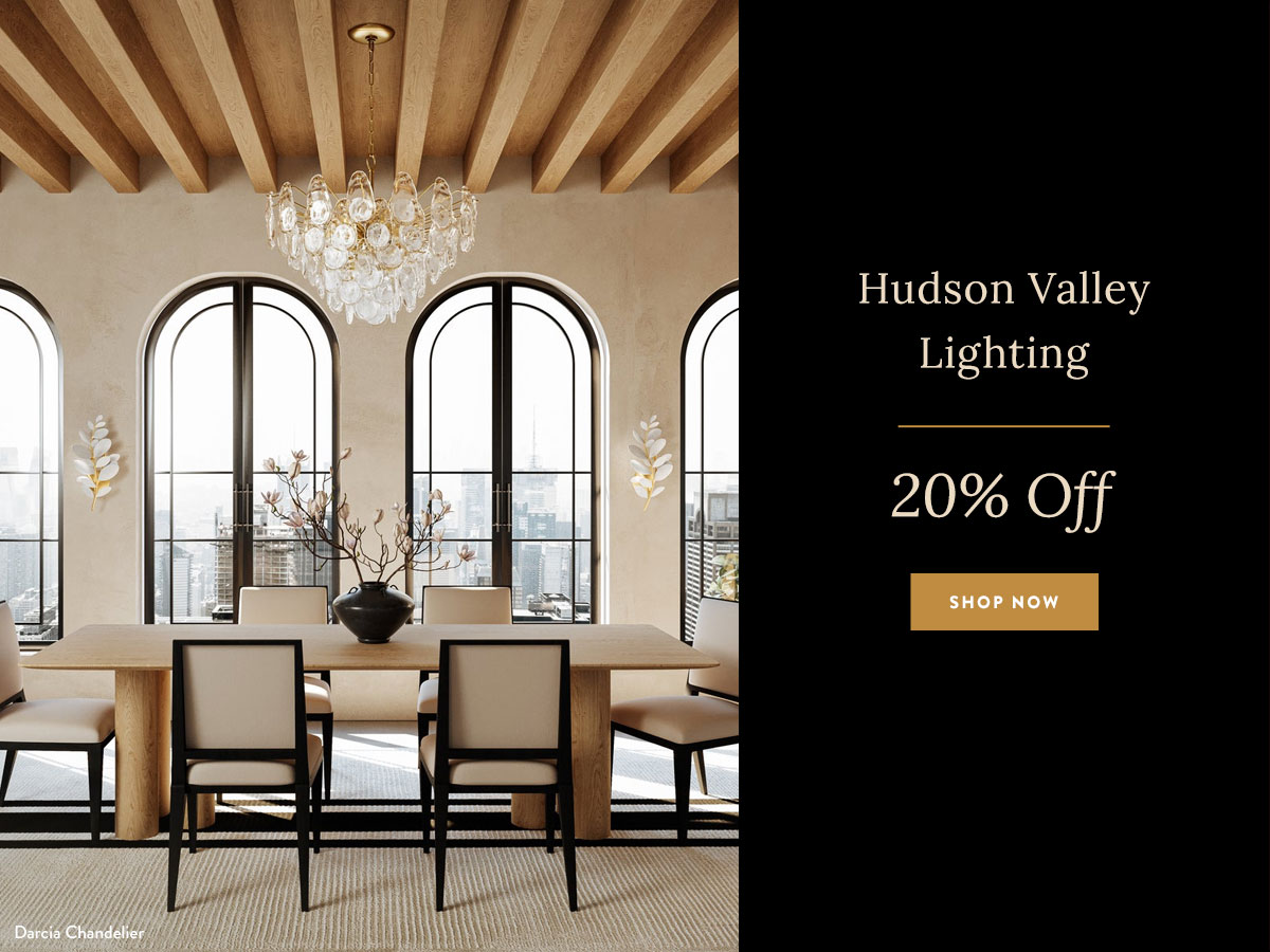 Hudson Valley Lighting - 20% Off