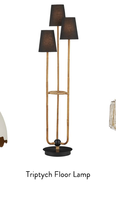 Triptych Floor Lamp