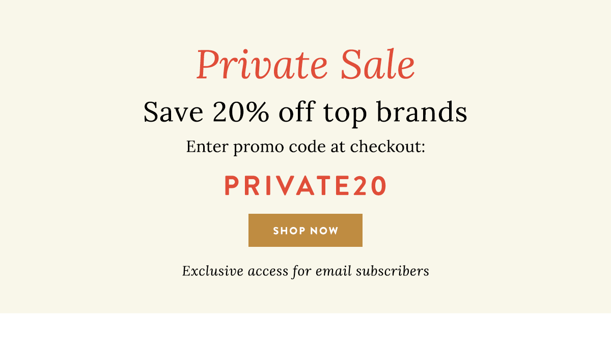 Private Sale