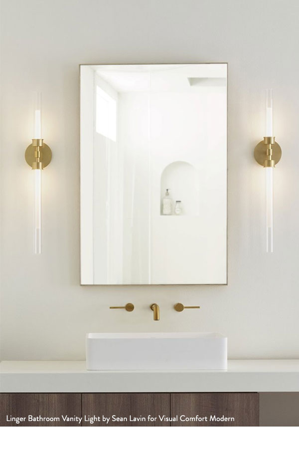 Linger Bathroom Vanity Light by Sean Lavin for Visual Comfort Modern