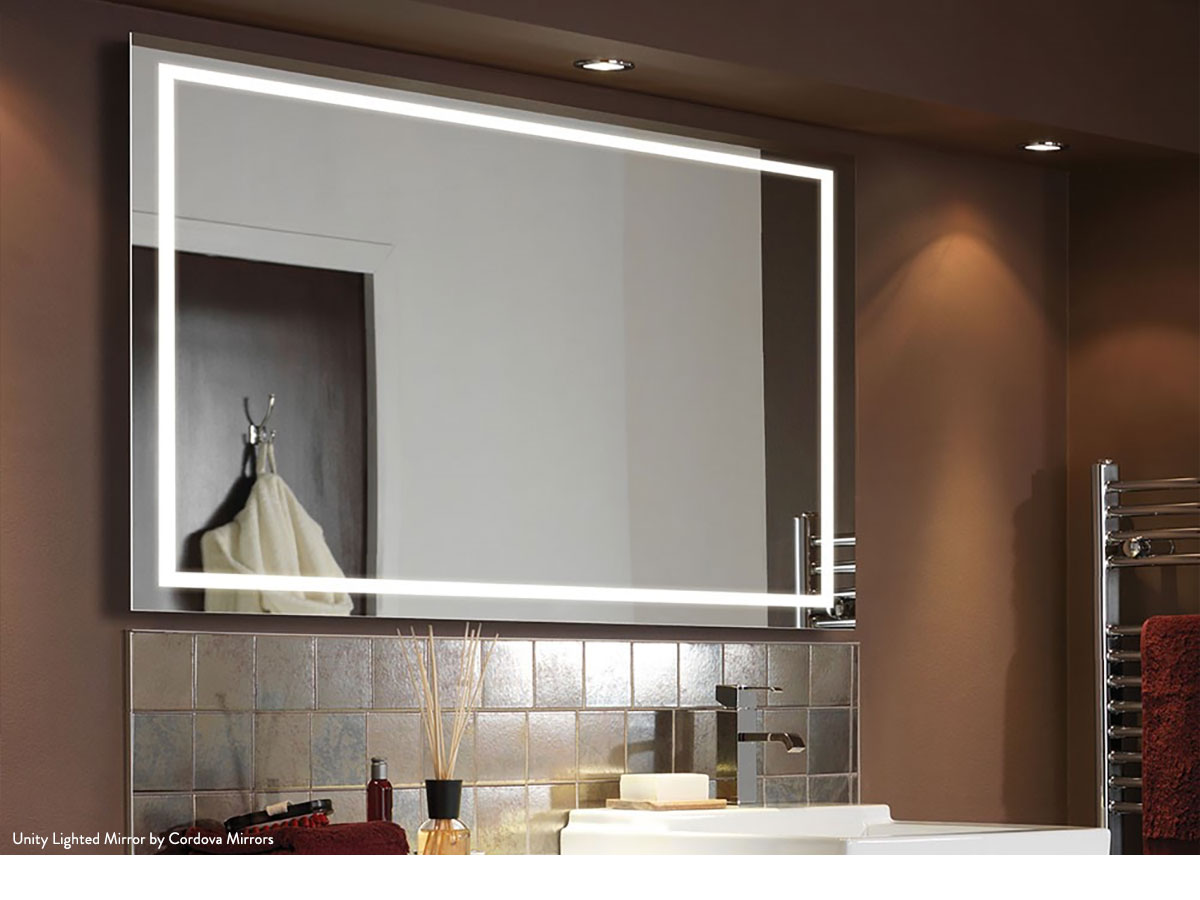 Unity Lighted Mirror by Cordova Mirrors